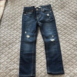 Levi's Kids Blue Distressed Jeans